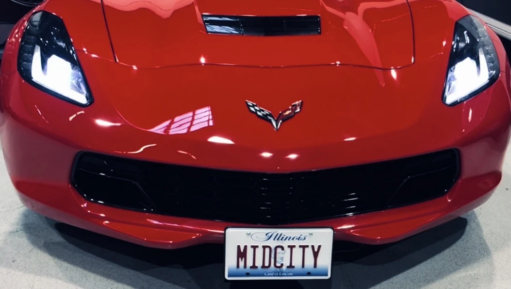 Motorized Front License Plate