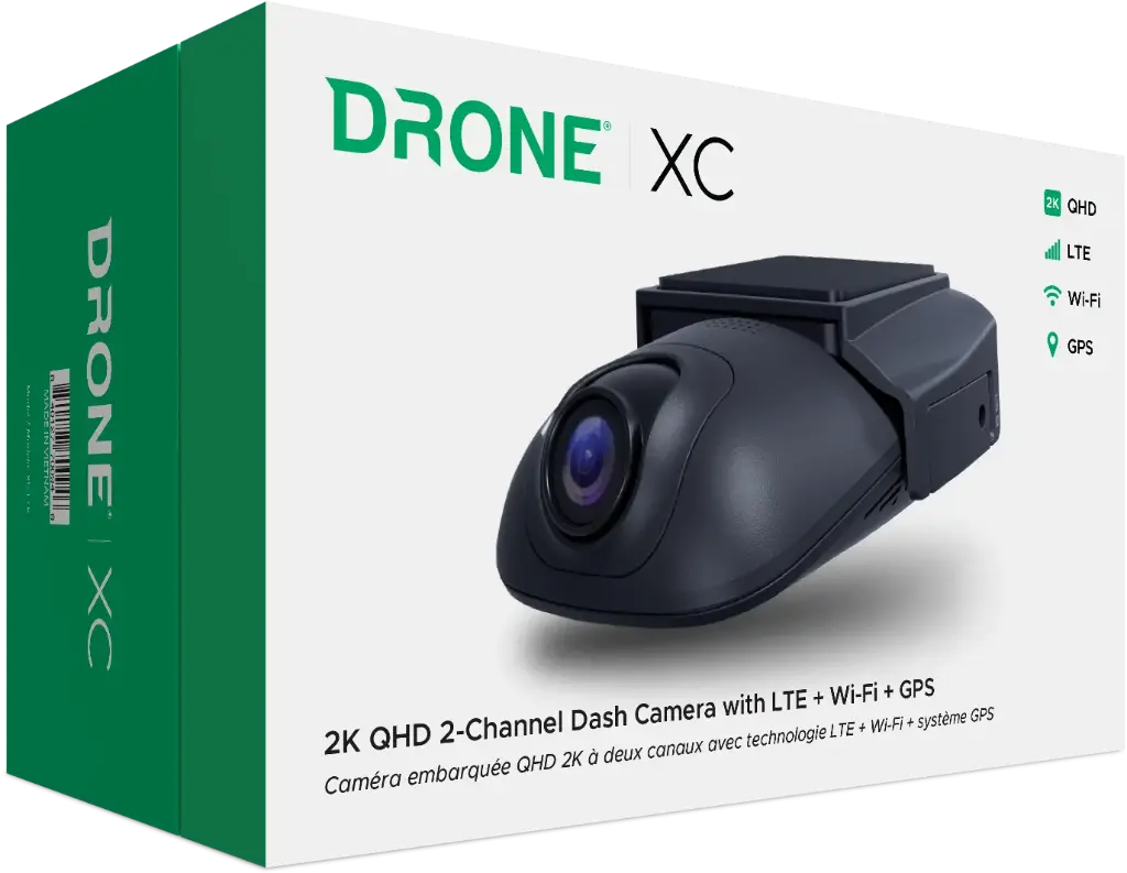 Drone XC Dash Camera with LTE + GPS + Wi-Fi