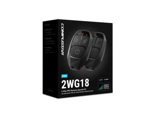 [RF-2WG18-FM] Compustar Pro 2WG18 2-Way Extended Range Remote Kit
