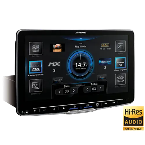 [ALPHALO9] Alpine Halo Digital Multimedia Receiver with 9" HD Display & Hi-Res Audio Playback For The Sprinter