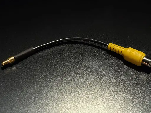 [REVFAKRA] Reverse Fakra to RCA Adapter