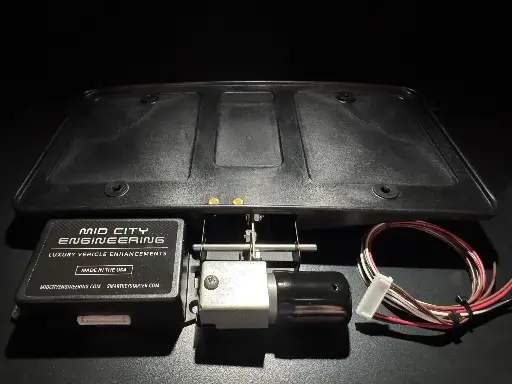 [MOTOBMW] Motorized Front License Plate OEM Integration Module for BMW