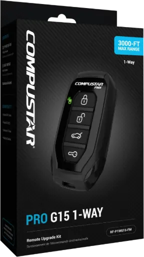 [RF-P1WG15-FM] Compustar Pro G15 1-Way Remote Kit